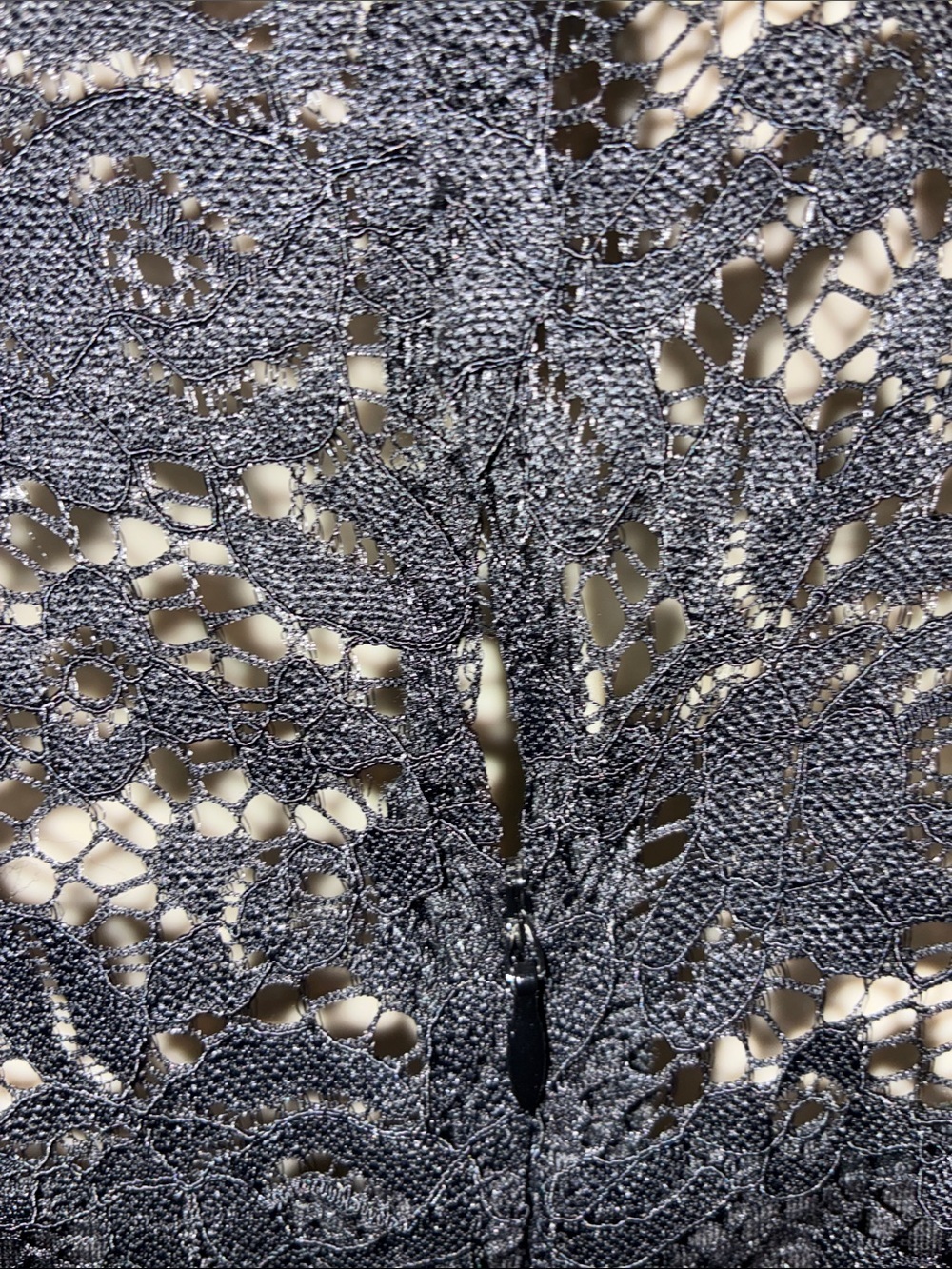 Missmay Black Dress with Lace Top, Size S, - Picture 10 of 10